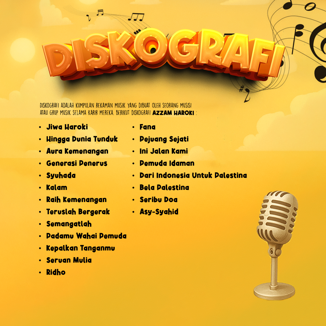 Diskografi Azzam Haroki